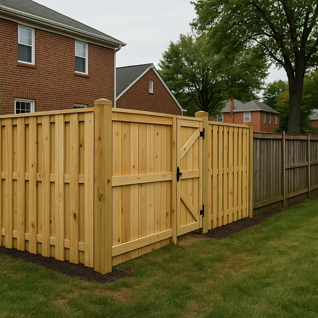Expert-fence-repair-baltimore-md-wood-fence-before-after