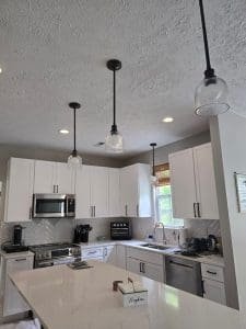 Kitchen renovation white cabinets