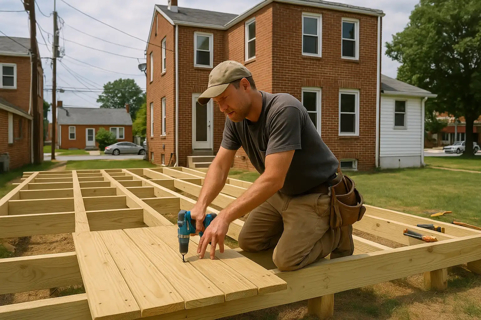 Deck Construction Baltimore M