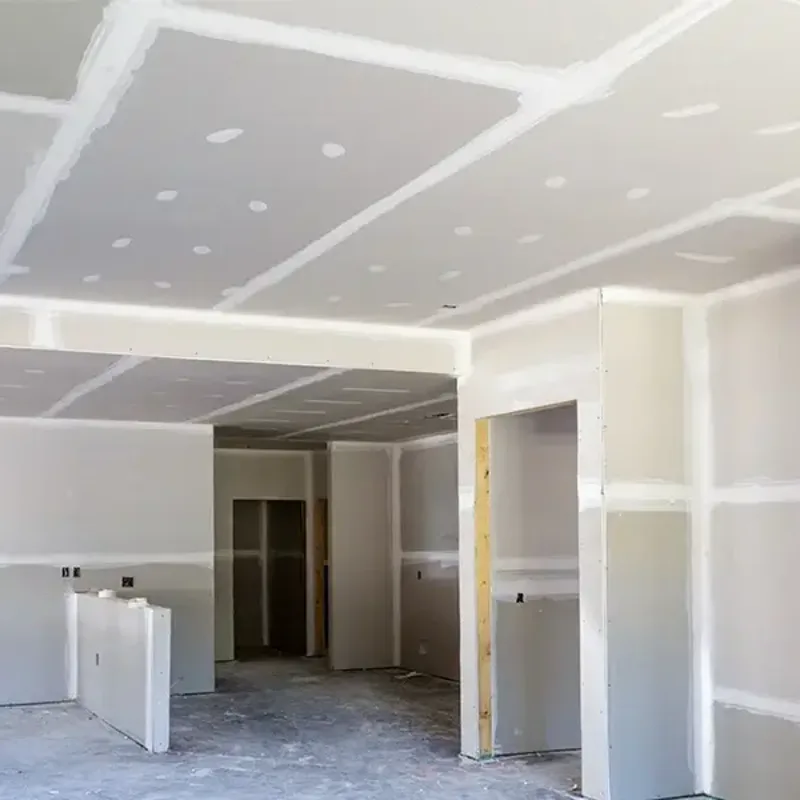 Whole-home renovation in progress with new framing and drywall in Arnold, MD